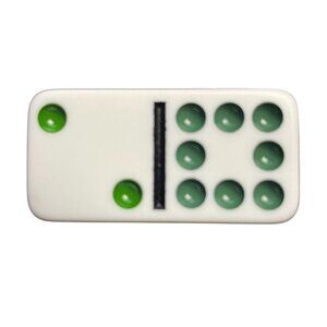 Double Twelve Dominoes Replacement Tile 2 8 Color Dot mq